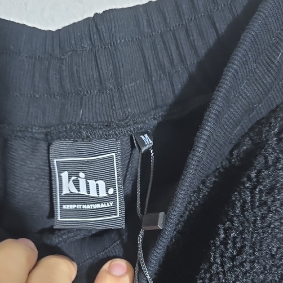 Kin Black Fleece Hoodie and Pants Set - Picture 7 of 8